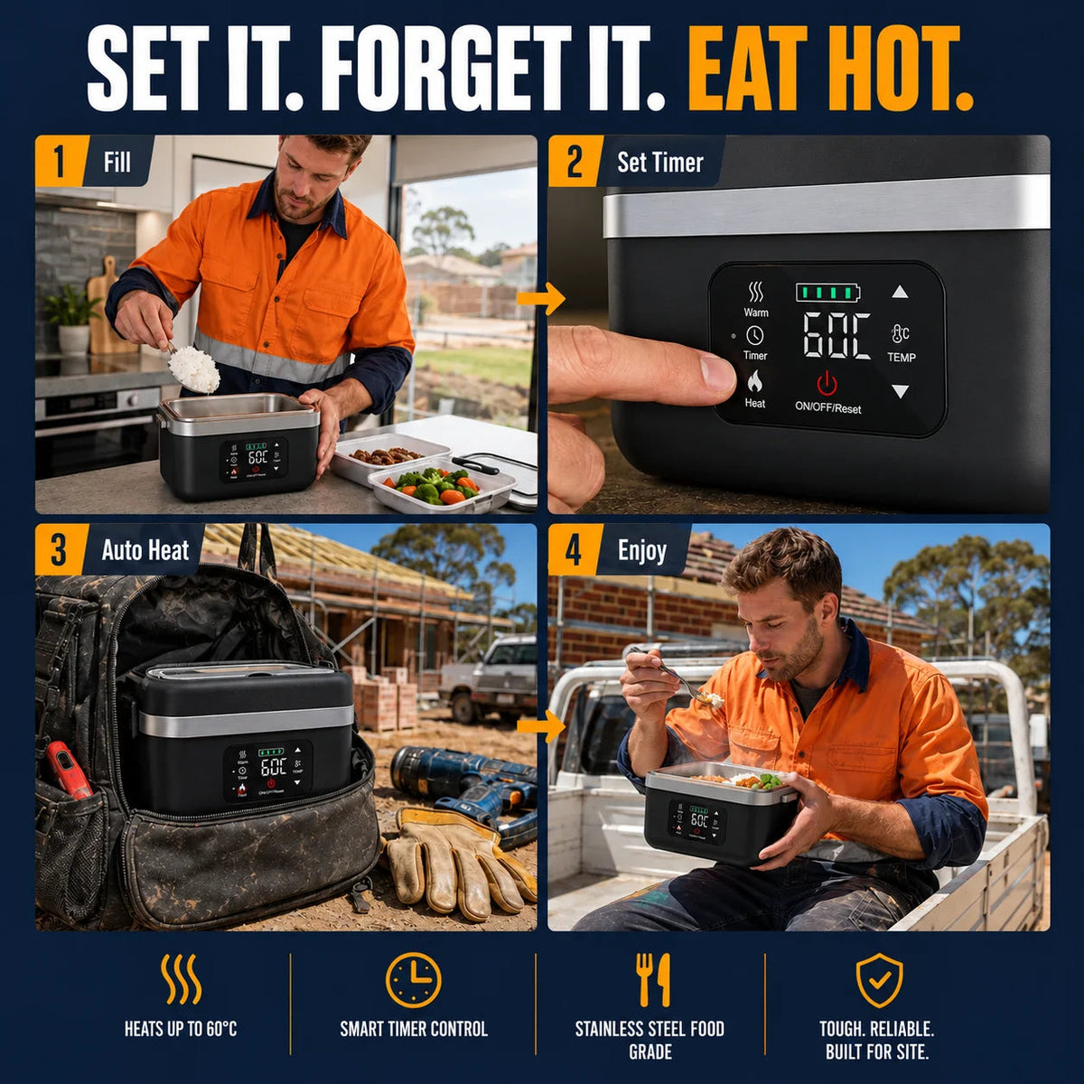 Medilum Heating LunchBox