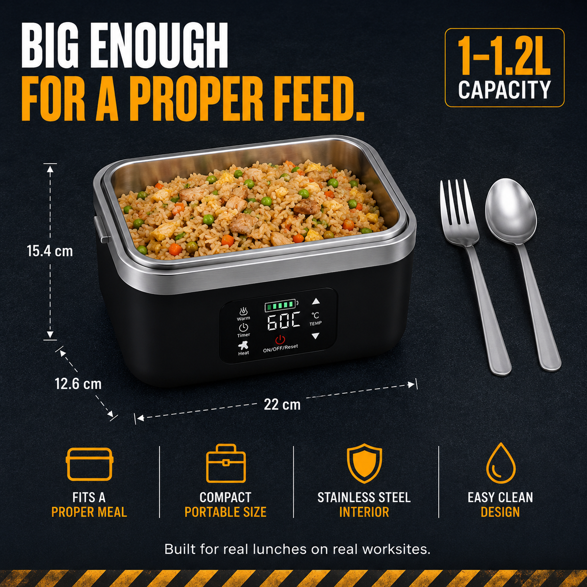 Medilum Heating LunchBox